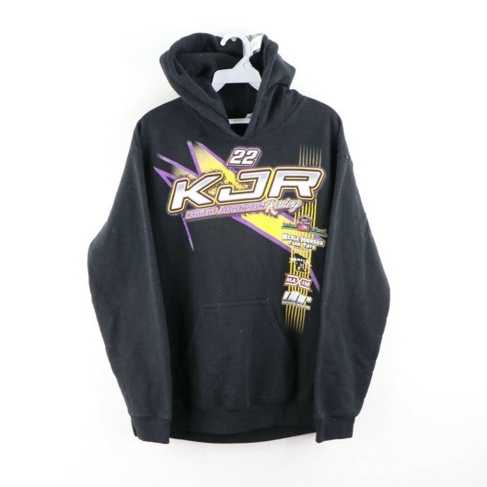 Vintage Kaleb Johnson Sprint Car Racing Hoodie